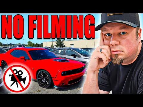 Big Car Auctions Made Me DELETE MY VIDEOS And KICKED ME OUT!
