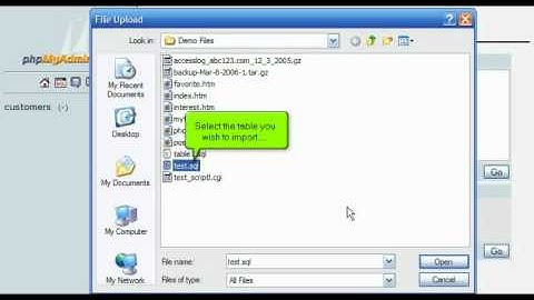 Managing MySQL databases with phpMyAdmin in Plesk