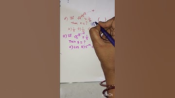 root x power toot x and so on infinity....#youtubeshorts #shortsfeed #shorttrending #mathtricks
