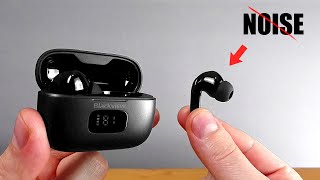 These ACTIVE Noise Cancelling Earphones Are The Best Waterproof Wireless Earbuds With Mic