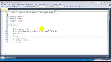 Bài tập lập trình C - Bài 19 - Tìm chữ số nhỏ nhất của số nguyên dương n