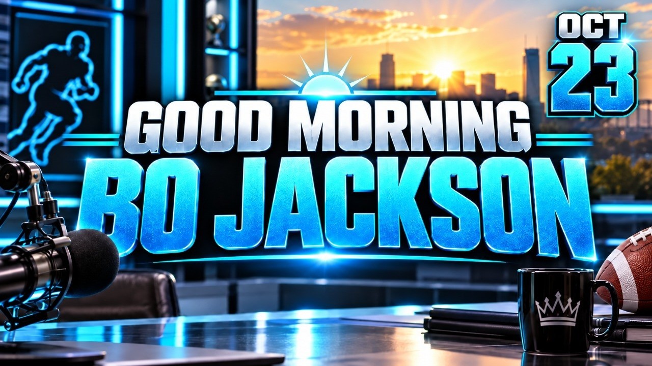 Bo Jackson Battle Arena Friday Show | Good Morning Bo! OCT 23 📱
