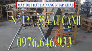 MÁY ĐỘT DẬP NHÔM HỆ GIÁ RẺ || đột dập đa năng 14 dao