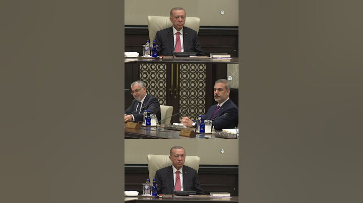 3. Kabine Toplantısı #hakanfidan #receptayyiperdoğan