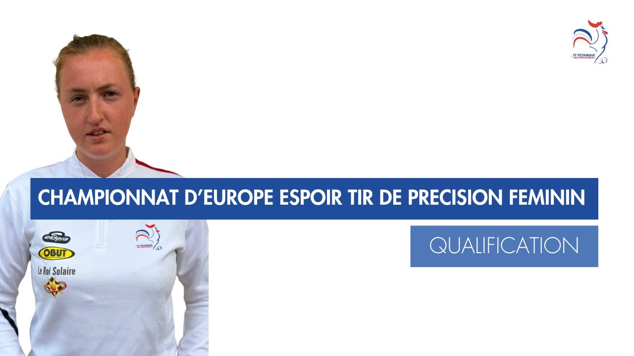Miniature : CHAMPIONNAT D'EUROPE ESPOIR TIR DE PRECISION FEMININ - QUALIFICATION