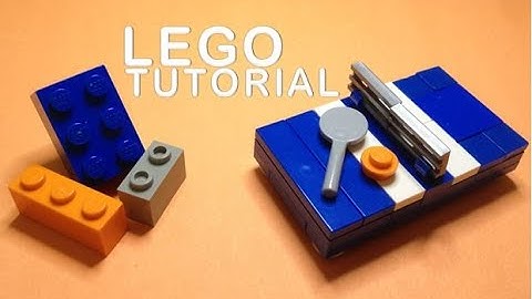 Lego Ping-Pong Table Tutorial