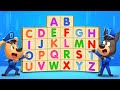 Alphabet game  preschool abc learnings  kids cartoons  sheriff labrador