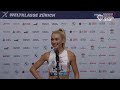 "I lost my legs a bit" - Jessica Hull on narrow defeat in Zurich final - Wanda Diamond League 2025