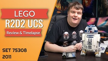 LEGO star wars R2D2 UCS 2021 | Review - Timelapse | set 75308
