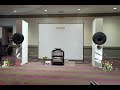 Audio federation acapella horn speakers audio note hrs at capital audiofest 2019