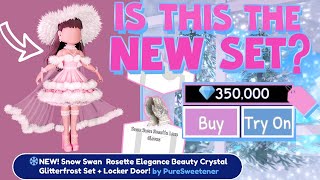WAS THE NEW SET LEAKED 🫢 HOW MUCH WILL IT COST? 💸 Royale High New Glitterfrost Set 2023