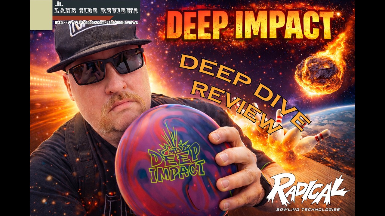 We review the NEW @RadicalBowling Deep Impact!! WITH SURFACE