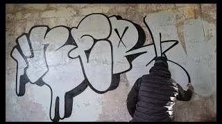 GRAFFITI mission, (raw) abandoned building 2023