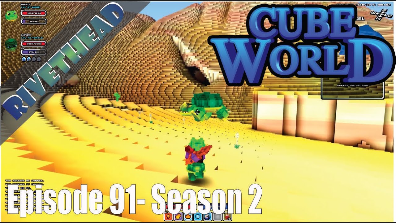 Cube World -Season 2 - E91 "5 Bosses? No Problem." - YouTube