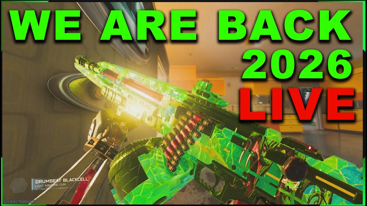 🟢WE ARE BACK... LIVE WORKING ON GLITCHES FOR BO7 IN 2026 ... COME CHAT CHILL AND SHARE