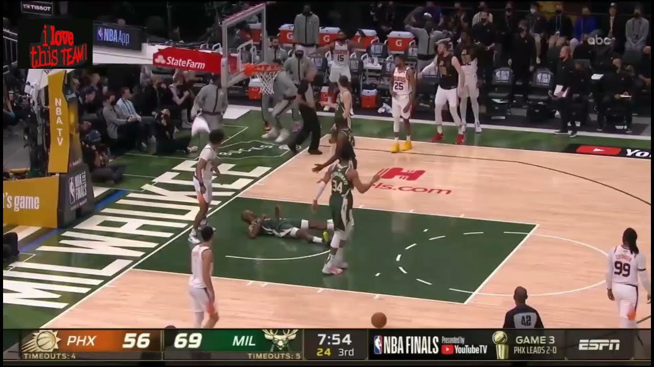 Cam Johnson with a CRAZY dunk on PJ Tucker & gets the AND1! 😮 Suns vs