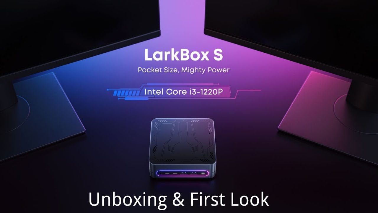 CHUWI LarkBox S - Unboxing & First Look | Intel i3 Mini PC with