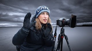 A Quiet Cove in Stormy Weather: Landscape Photography