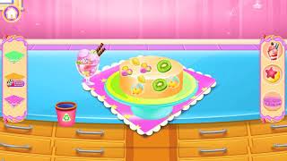 Permainan Anak Perempuan Memasak : Game Anak Ice Cream Cake Maker - Mainan Anak Perempuan screenshot 1