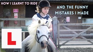 Mistakes I made learning to ride  This Esme ad