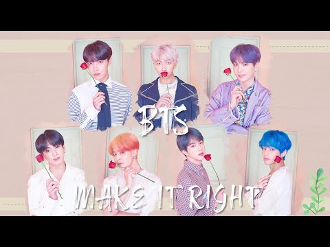【認聲韓繁中字】BTS (방탄소년단／防彈少年團) － Make It Right