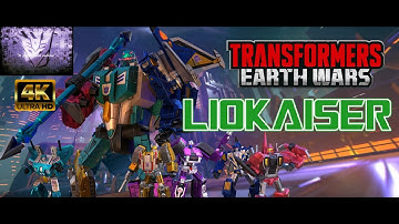 Liokaiser- First Look/Gameplay- Transformers Earth Wars- TFEW 4K UHD