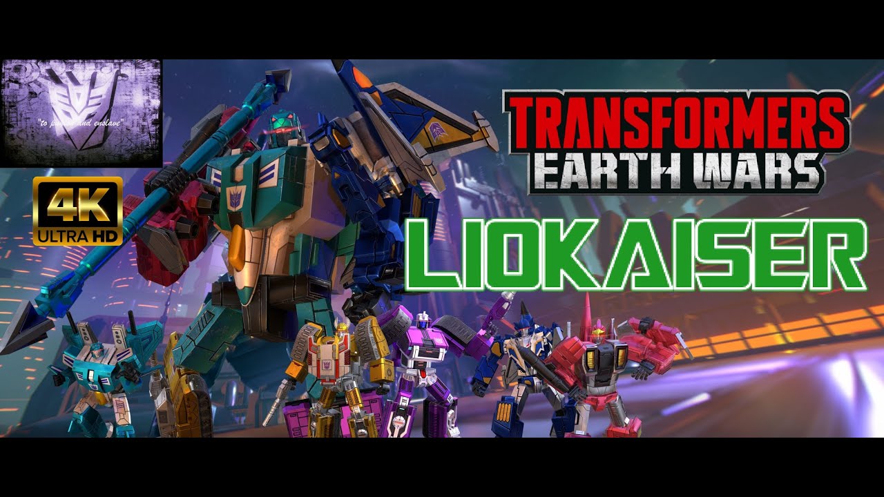 Liokaiser First Look/Gameplay Transformers Earth Wars TFEW 4K UHD