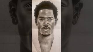 My drawing of Damson idris🖤 Subscribe for more #portraitfeed #art #freehandsketch