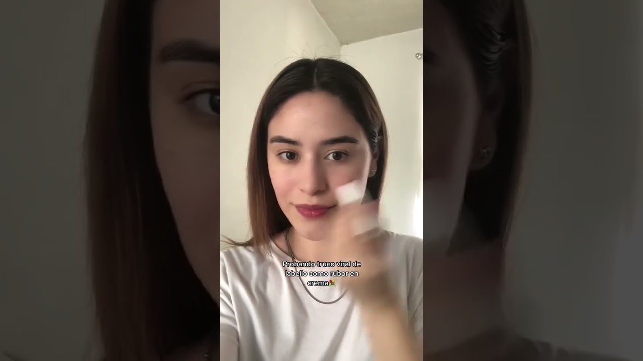 Probando Labello como rubor en crema?!!! Funciona?