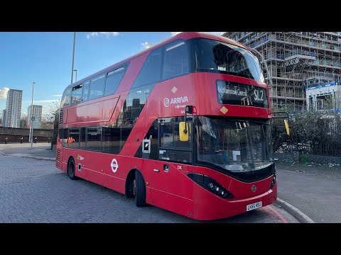 FULL ROUTE VISUAL | Route SL2: North Woolwich - Walthamstow Central | HA51 (LK66 HCC)