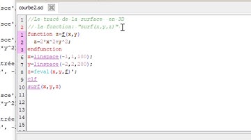 Scilab: les graphiques