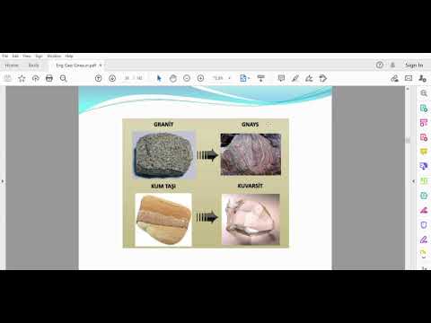 Video: En düşük dereceli metamorfik kayaç hangisidir?