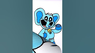 Bubba Bubbhaphant Draw | Smiling Critters #shorts #drawing #smilingcritters