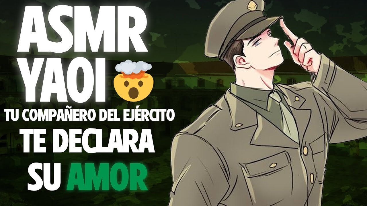 ASMR YAOI 😱 Tu COMPAÑERO DEL EJÉRCITO te declara SU AMOR 😳
