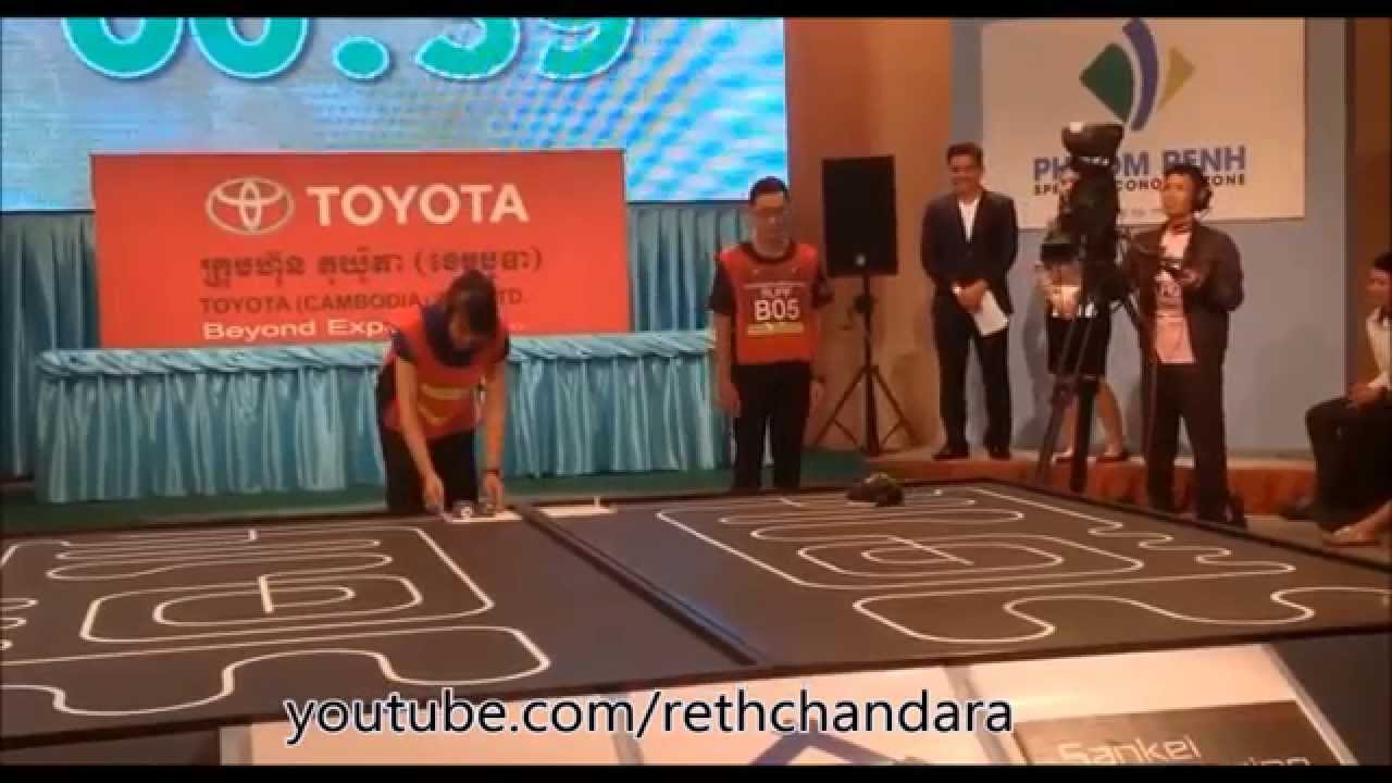 khmer robot competition on TVK 06 March 2015  