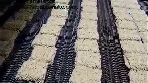 Fully Automatic Instant Noodles Manufacturing Plant| Instant Fried Noodle Making Machine