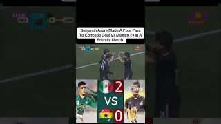 Benjamin Asare mistake #herewego #football #ghanablackstars