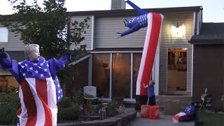 Max Finally Got a HUGE 20Foot Inflatable Tube Man Air Dancer! Unboxing New Wacky Waving Wind Guy