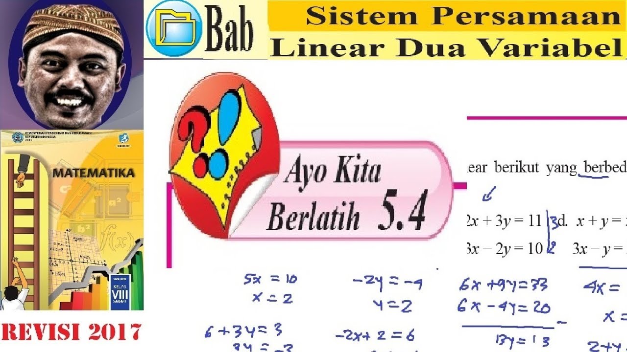 Ayo Kita Berlatih 5 4 Matematika Kelas 8 Bse K13 Rev 2017