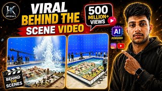 Create Viral Hollywood VFX BTS Videos For FREE ( Full AI Tutorial ) Step by Step #ai #viral #trend 
