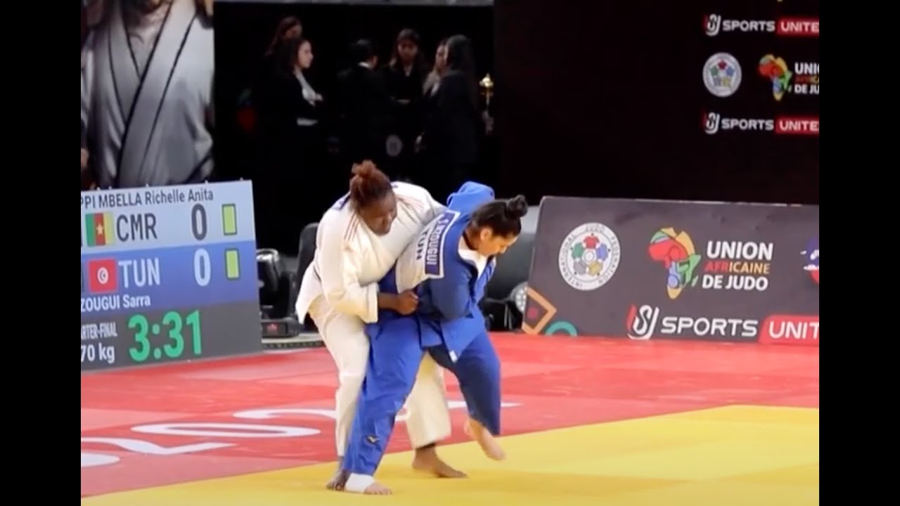 Top African judokas battle for places in the Paris Olympics