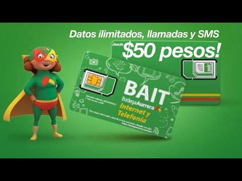 BAIT el nuevo operador móvil en México, ilimitado, súper rápido y barato! 