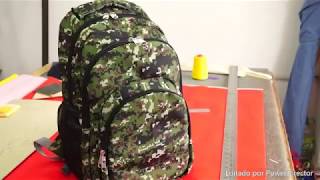 DIY confeccionar una mochila escolar BACKPACK EASY SCHOOLS