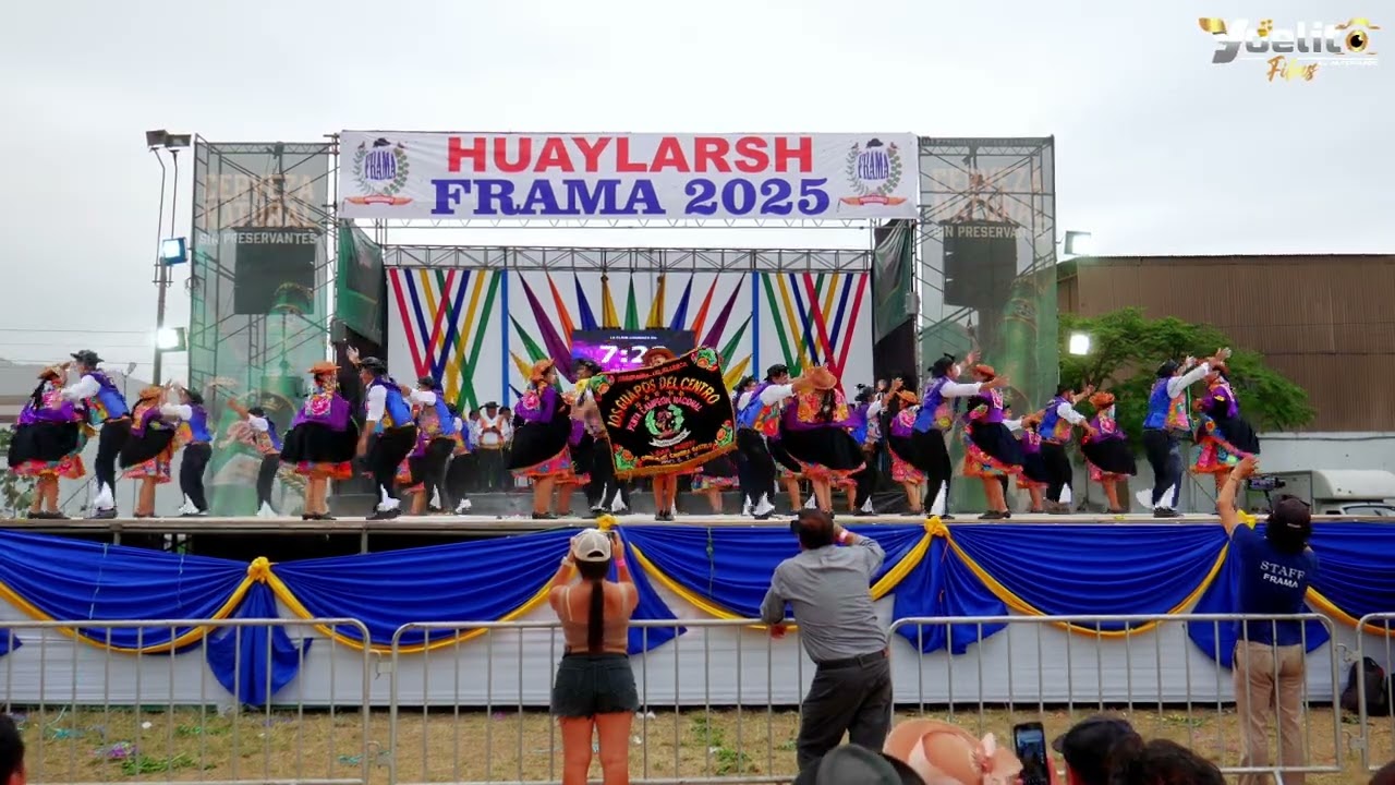 Compañía Folklorica Guapos del Centro (Concurso Huaylarsh Frama 2025)