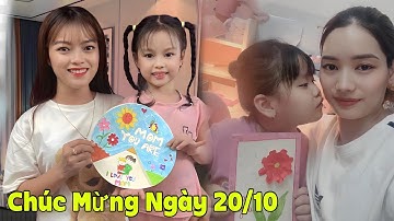 Học Sinh Lớp 1A6 Trường Tiểu Học Mai Động Chúc Mừng Bà Và Mẹ Nhân Ngày 20/10