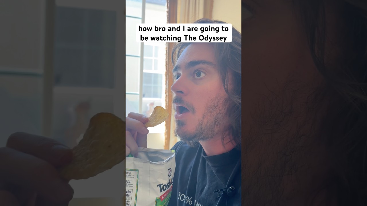 me and bro watching The Odyssey… #shorts #comedy #funny