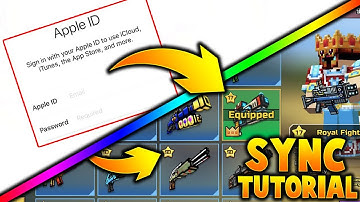 Pixel Gun 3D iCloud Sync Tutorial | How To Sync, Login & Unlock The iCloud Account!!