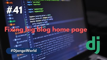 Blog description bug fix | Django | Python