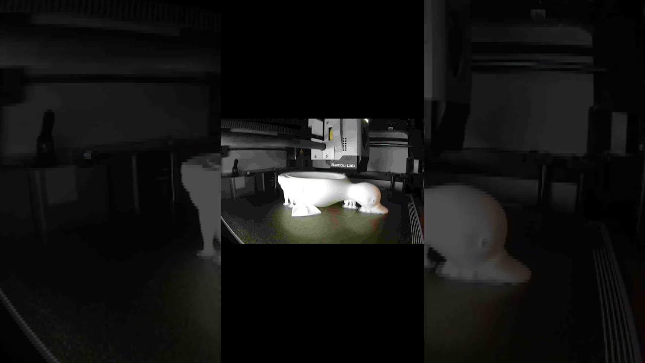Duck Soap Dish short #3dprinting #timelapse