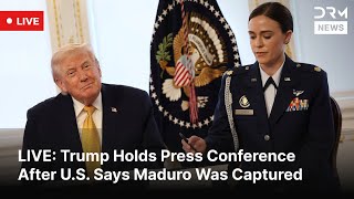 LIVE: Trump Holds Press Conference After U.S. Says Maduro Was Captured | DRM News | AC1F